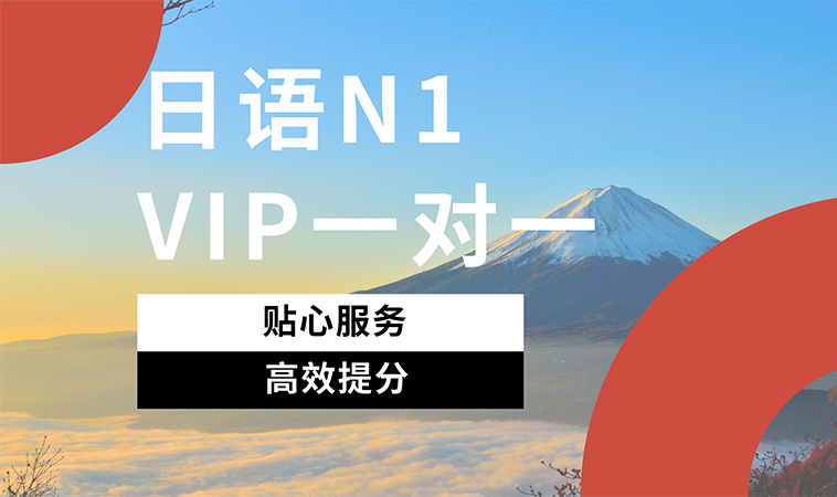 日语N1VIP一对一